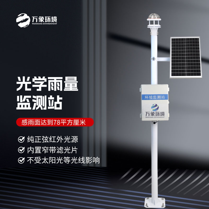 光學雨量監測站的應用